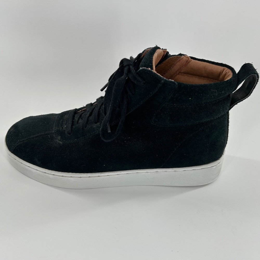Vionic W Black Suede Leather Jennings‎ Lace up Sneaker US 6 Ankle Bootie EU 37 - Picture 14 of 16